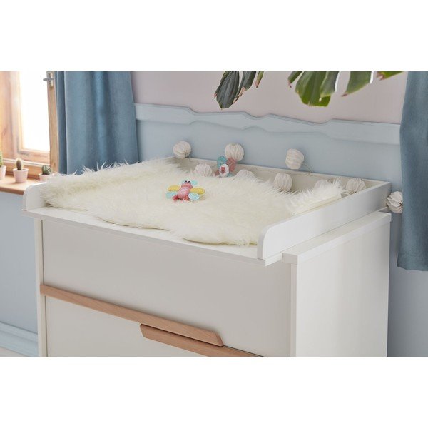 Fasciatoio bianco per cassettiera Calmo Snap - Pinio-image-1