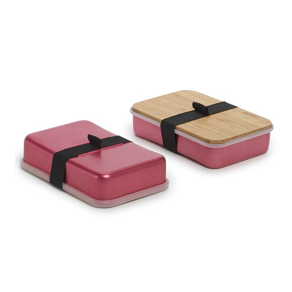 Scatola per snack rosa Black Blum - Black + Blum