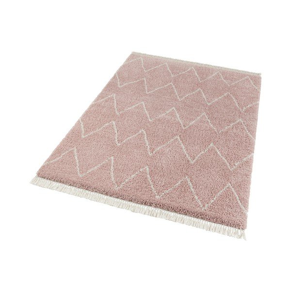 Tappeto rosa Rotonno, 200 x 290 cm - Mint Rugs-image-3