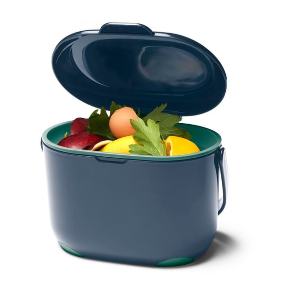 Contenitore blu per rifiuti compostabili 2,5 l - Addis-image-1