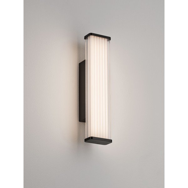 Lampada da parete LED nera opaca in metallo Misty – Nova Luce-image-1