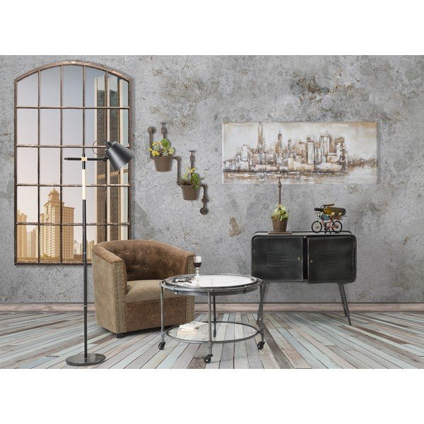 Set di 2 armadietti in metallo nero Coppia scuola - Mauro Ferretti-image-1