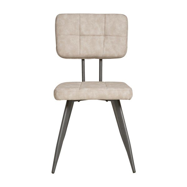 Set di 4 sedie da pranzo grigie e beige Sofy - Marckeric-image-1