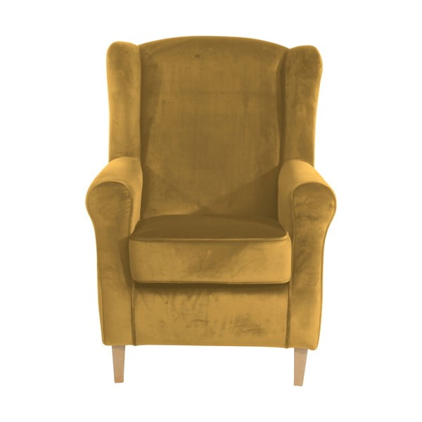 Mais vellutato con sedia senape Lorris - Max Winzer-image-2