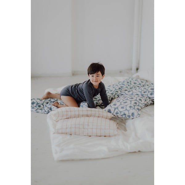 Set per culla blu Denim Lions - Malomi Kids-image-3