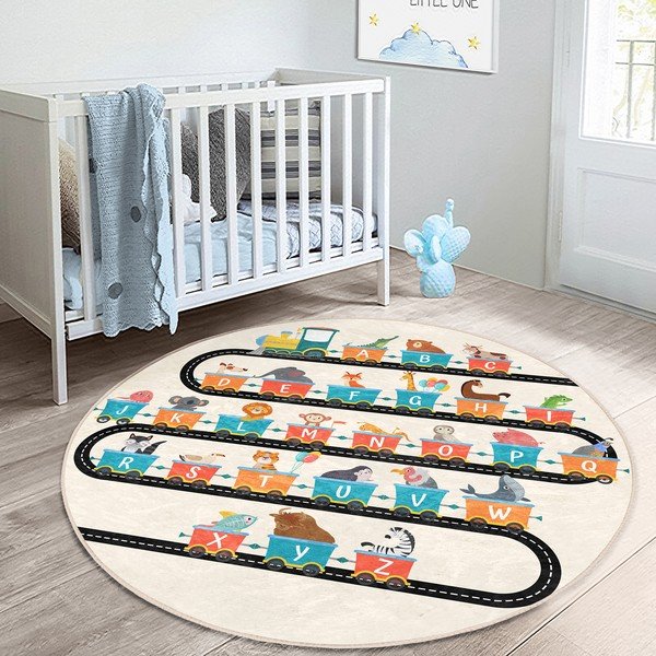 Tappeto per bambini ø 120 cm Comfort - Mila Home-image-3