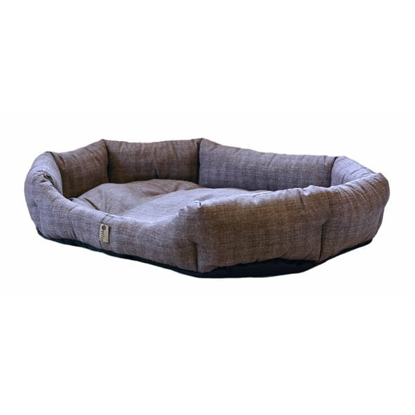 Letto in cotone marrone chiaro 90x70 cm Bobík - Petsy