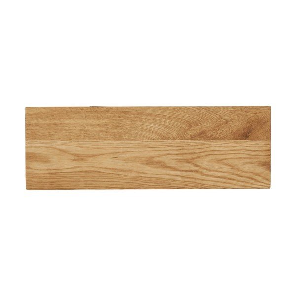 Mensola colore naturale chiaro in rovere massiccio 42,5 cm Calcata – House Nordic-image-4