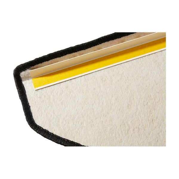 Set di tappeti per scale neri con strisce adesive 15 pz 23x65 cm Fancy – Hanse Home-image-3