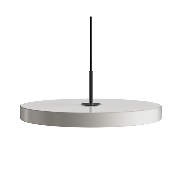 Apparecchio a sospensione LED grigio chiaro con paralume in metallo ø 43 cm Asteria Medium - UMAGE