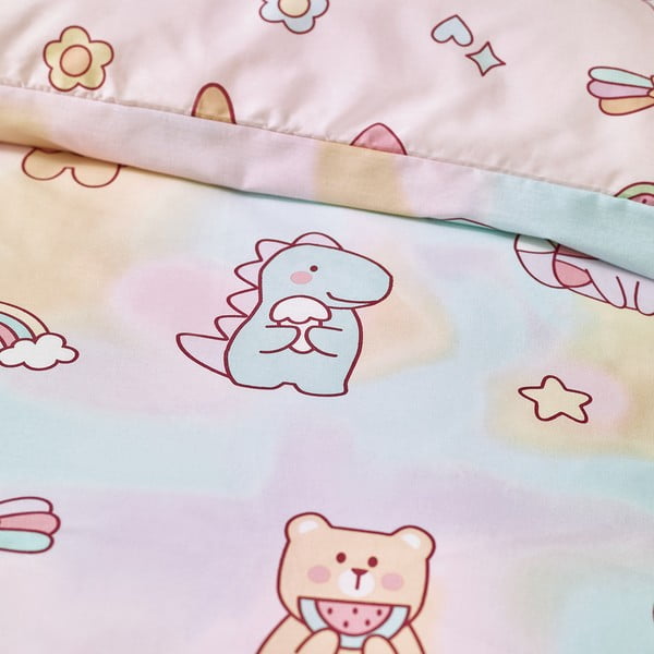 Biancheria da letto per bambini rosa per letto matrimoniale 200x200 cm Forever Together – Catherine Lansfield-image-4