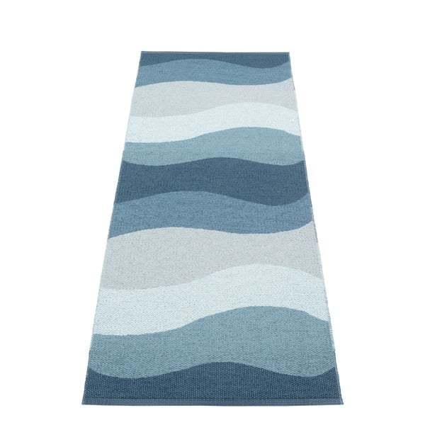 Passatoia da interno/esterno blu 70x200 cm Urvi Water – Pappelina