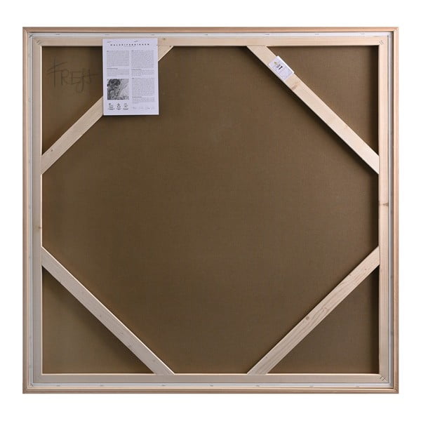 Quadro dipinto a mano 100x100 cm Trace Of Nature – Malerifabrikken-image-2