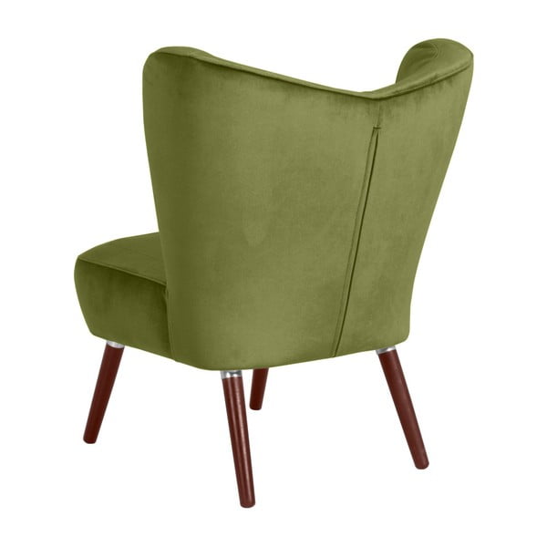 Poltrona verde Velvet Sari - Max Winzer-image-4