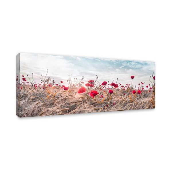Dipinto su tela, 60 x 150 cm Poppies - Styler-image-2