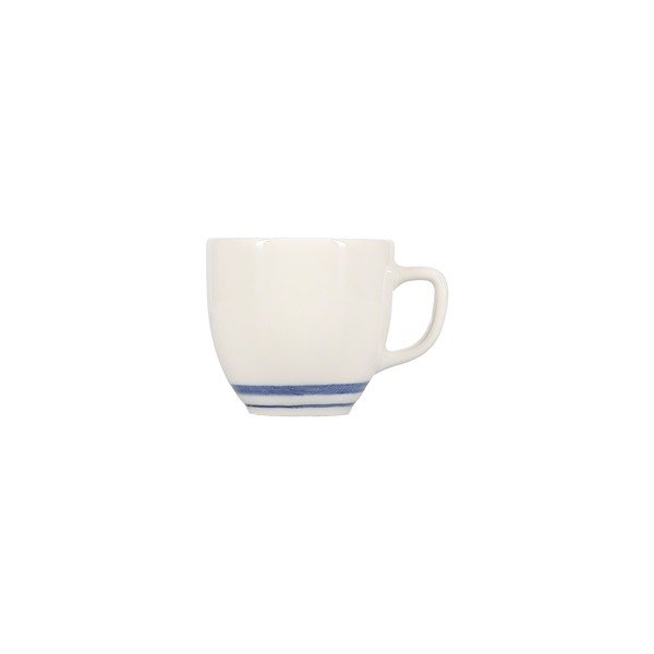 Tazzina per cappuccino bianca/blu in porcellana 200 ml Azul – BonBistro-image-2