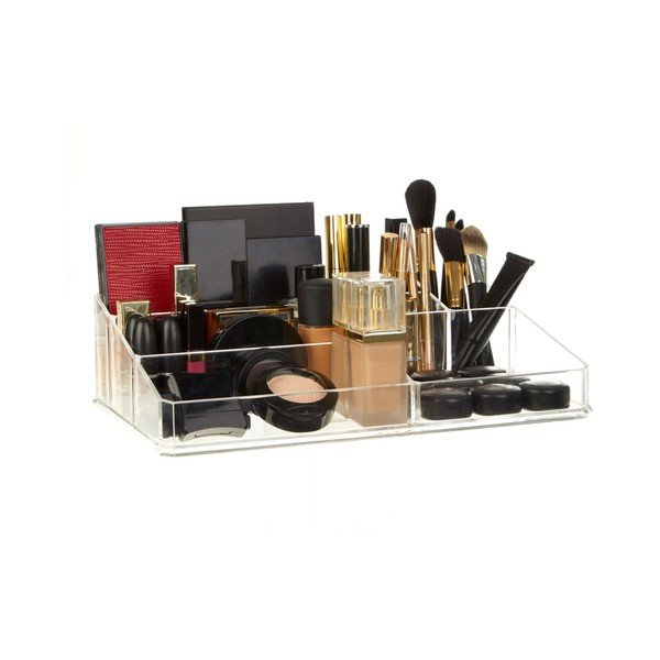 Organizzatore di cosmetici con 9 scomparti Met Clear - Premier Housewares-image-4
