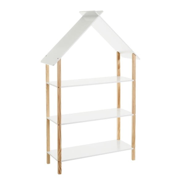 Libreria per bambini bianca 79x131 cm - Casa Selección