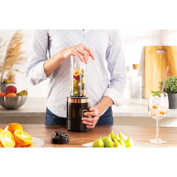 Frullatore nero per smoothie Black Rose Collection - BerlingerHaus-image-3