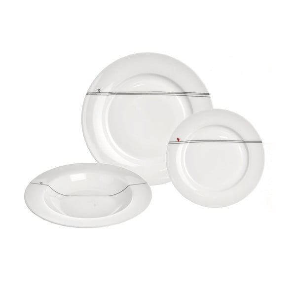 Set da pranzo in porcellana 18 pz – Orion