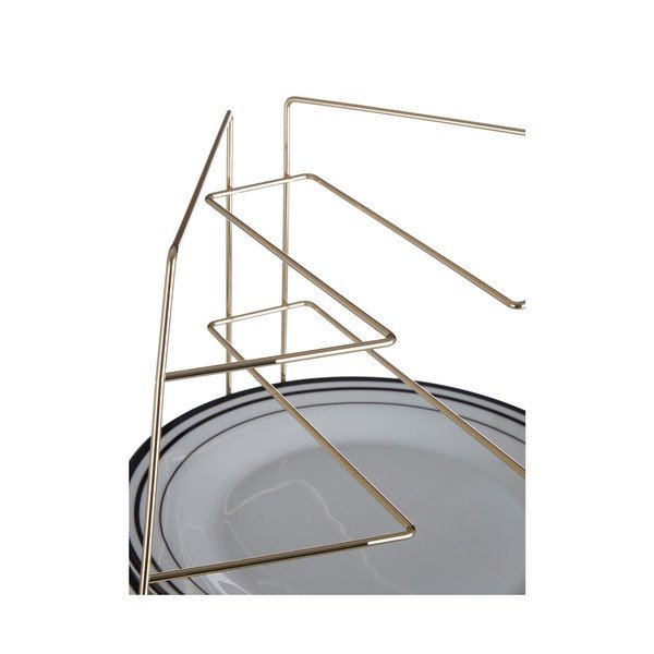 Ripiano aggiuntivo dorato in metallo 37x25 cm Rowan – Premier Housewares-image-4