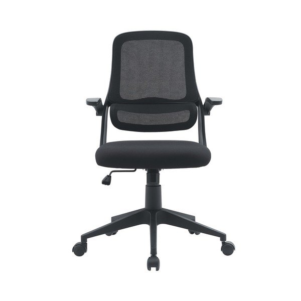 Sedia da ufficio nera in imbottito Gilmore – Yes Everyday-image-2