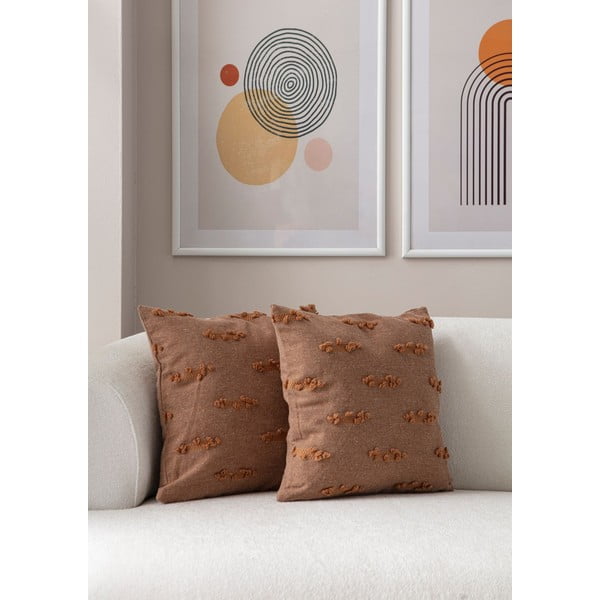 Federe decorative in set 2 pz 43x43 cm Tuffet – Mioli Decor-image-3