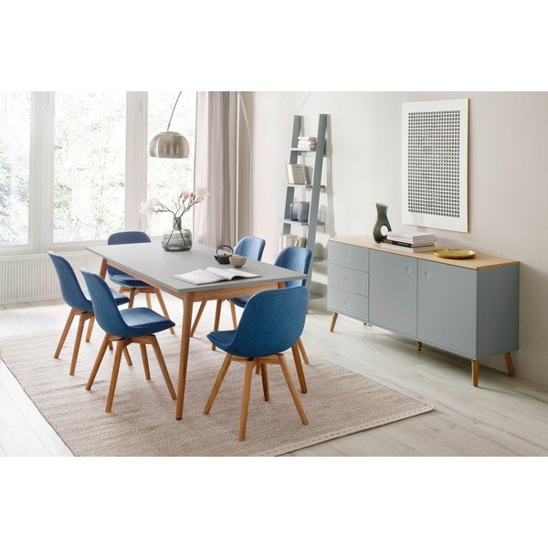 Scaffale grigio , 188 x 45 cm Strada - Tenzo-image-2