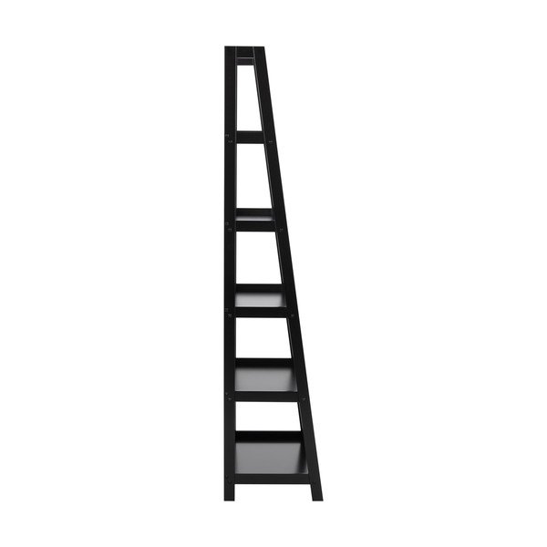 Scaffale nero 63x180 cm Wally - Actona-image-3