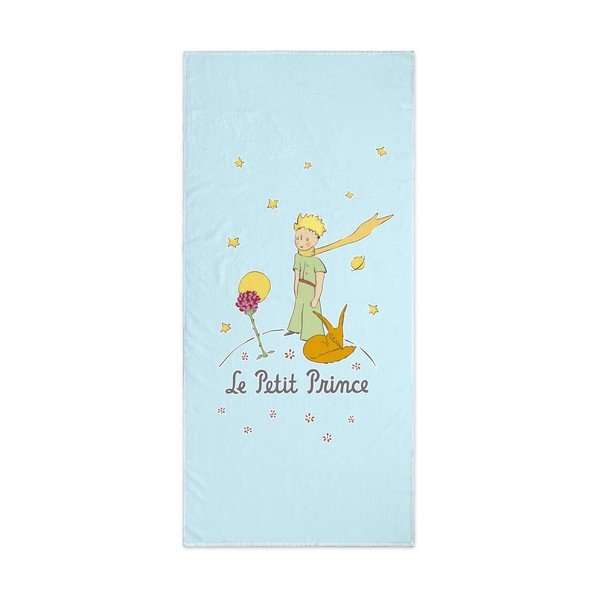 Asciugamano azzurro per bambini 70x150 cm Ses amis - Mr. Fox
