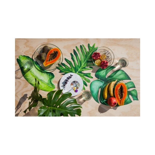 Tovagliette decorative verdi Tila - Madre Selva-image-1