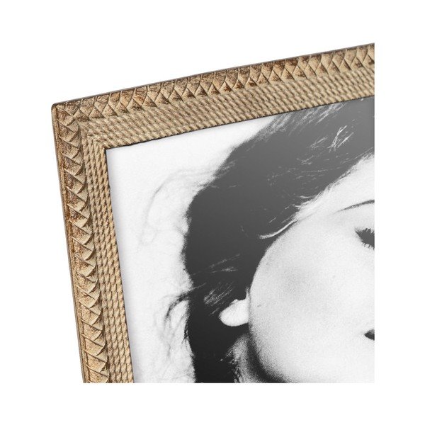 Cornice da tavolo in poliresina beige 14x18,5 cm - Ixia-image-1