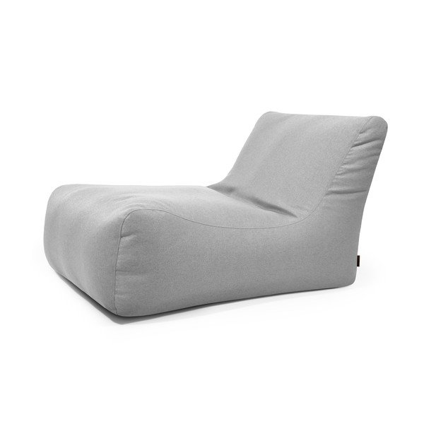 Puof a sacco grigio chiaro Lounge 100 – SLOWDOWN