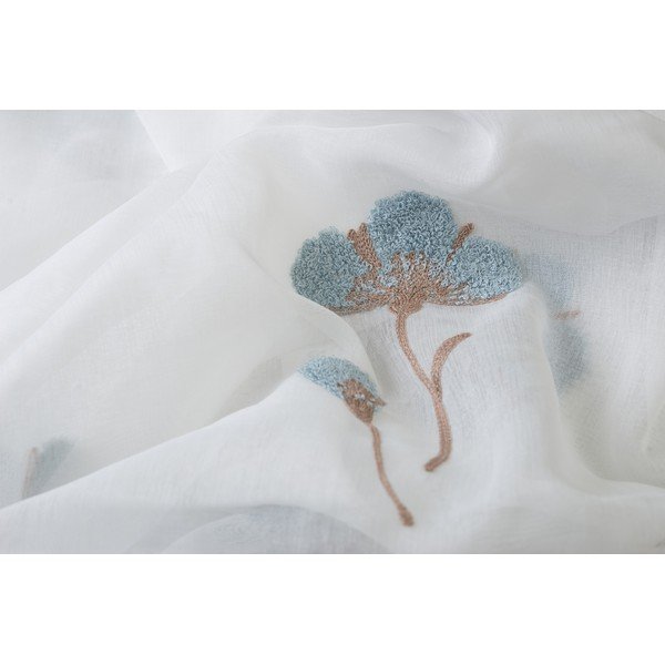 Tenda sottile bianca/blu 140x260 cm Elba – Mendola Fabrics-image-2