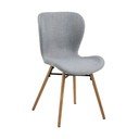 Set di 2 sedie da pranzo grigio chiaro Batilda - Actona
