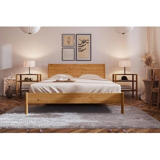 Letto matrimoniale in rovere 180x200 cm Pola - The Beds