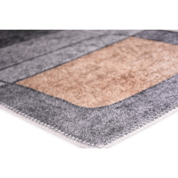 Tappeto lavabile grigio 160x230 cm - Vitaus-image-2