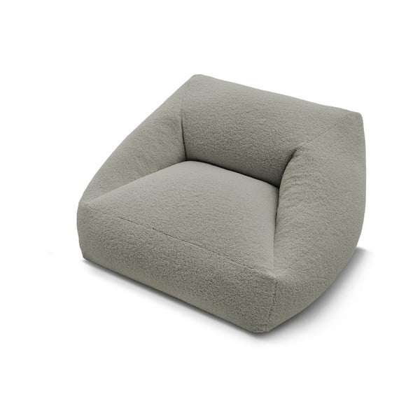 Puof a sacco in grigio chiaro Lilibet – Bobochic Paris-image-4