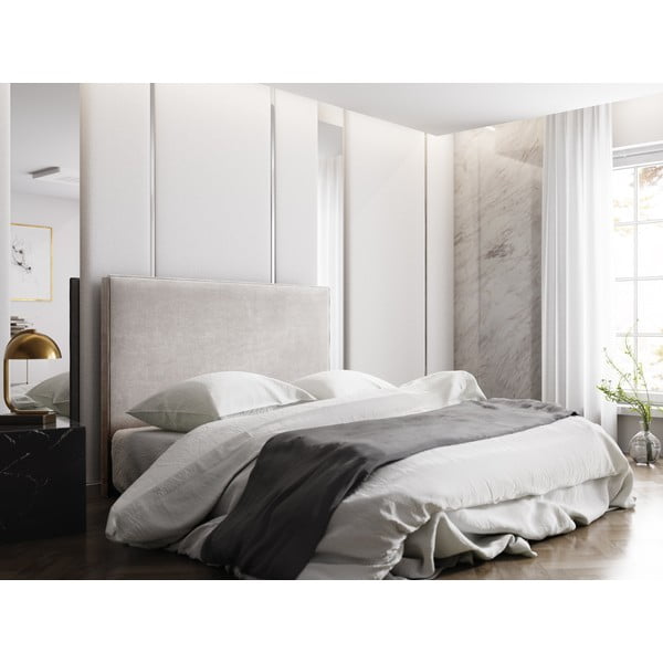 Testiera beige 160x120 cm Natalia - Milo Casa-image-3