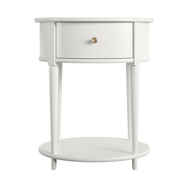 Comodino bianco Aurora - Støraa-image-4