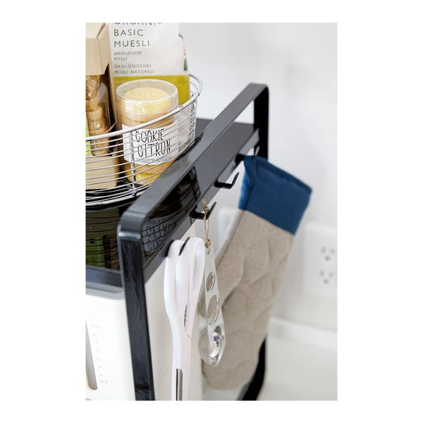 Scaffale da cucina regolabile nero Tower - YAMAZAKI-image-3