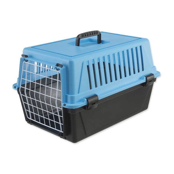 Trasportino nero/azzurro per animali domestici 37x58 cm Ferplast Atlas 20 – Plaček Pet Products