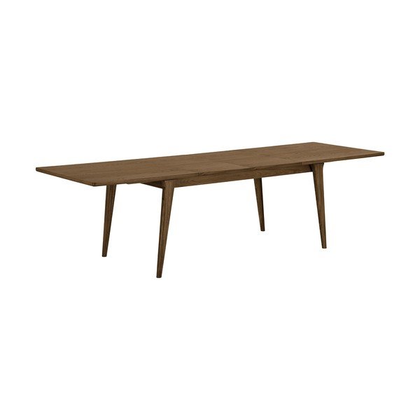 Tavolo da pranzo con effetto rovere allungabile con estensione Darwin – House Nordic-image-3