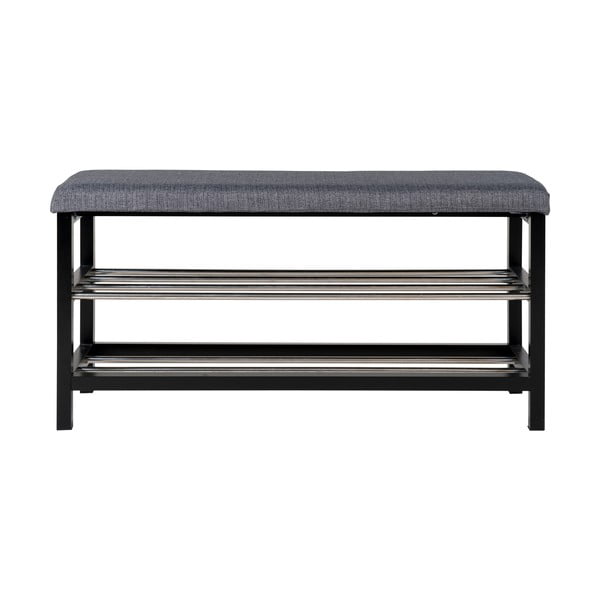 Scarpiera con seduta grigia Padova – House Nordic-image-2