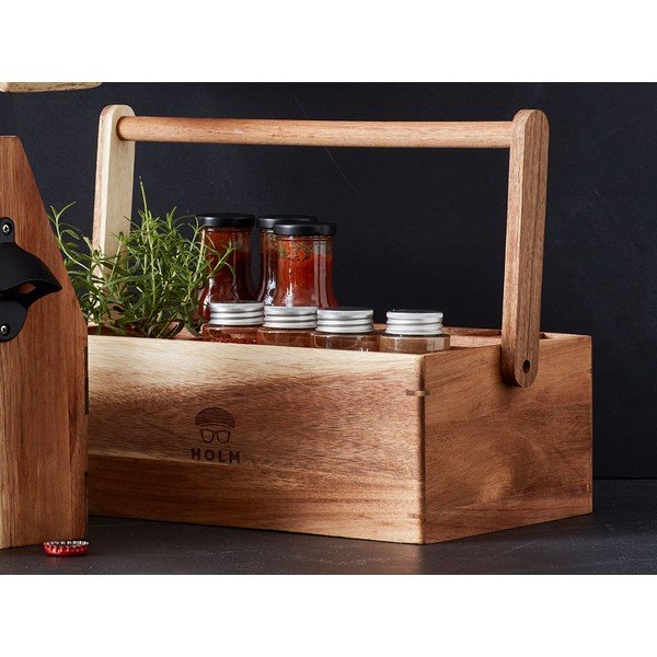 Supporto in legno per utensili da cucina - Holm-image-1