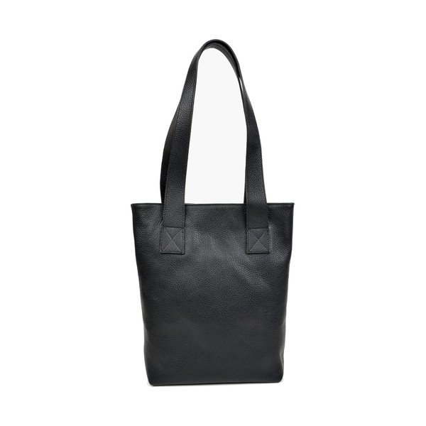 Borsa shopper in pelle nera Agatha - Mangotti Bags