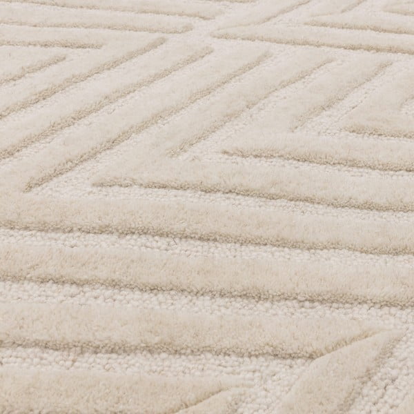 Tappeto in lana crema 200x290 cm Hague - Asiatic Carpets-image-3