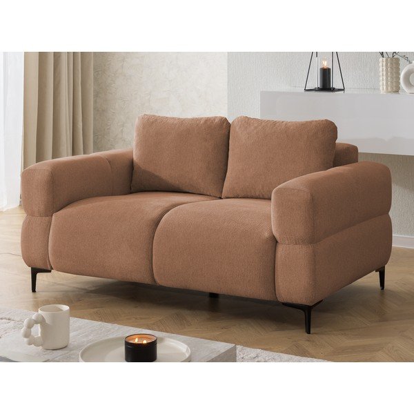 Divano color terracotta 154 cm Helio – Ropez-image-2