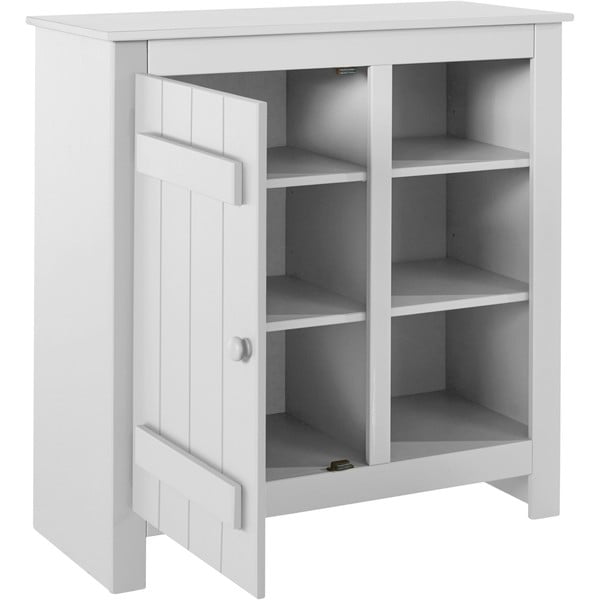 Madia in legno di pino bianco 90x90 cm Bertram - Støraa-image-3