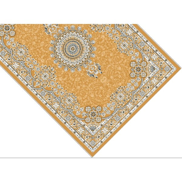 Tappeto giallo Luka, 80 x 150 cm - Vitaus-image-2